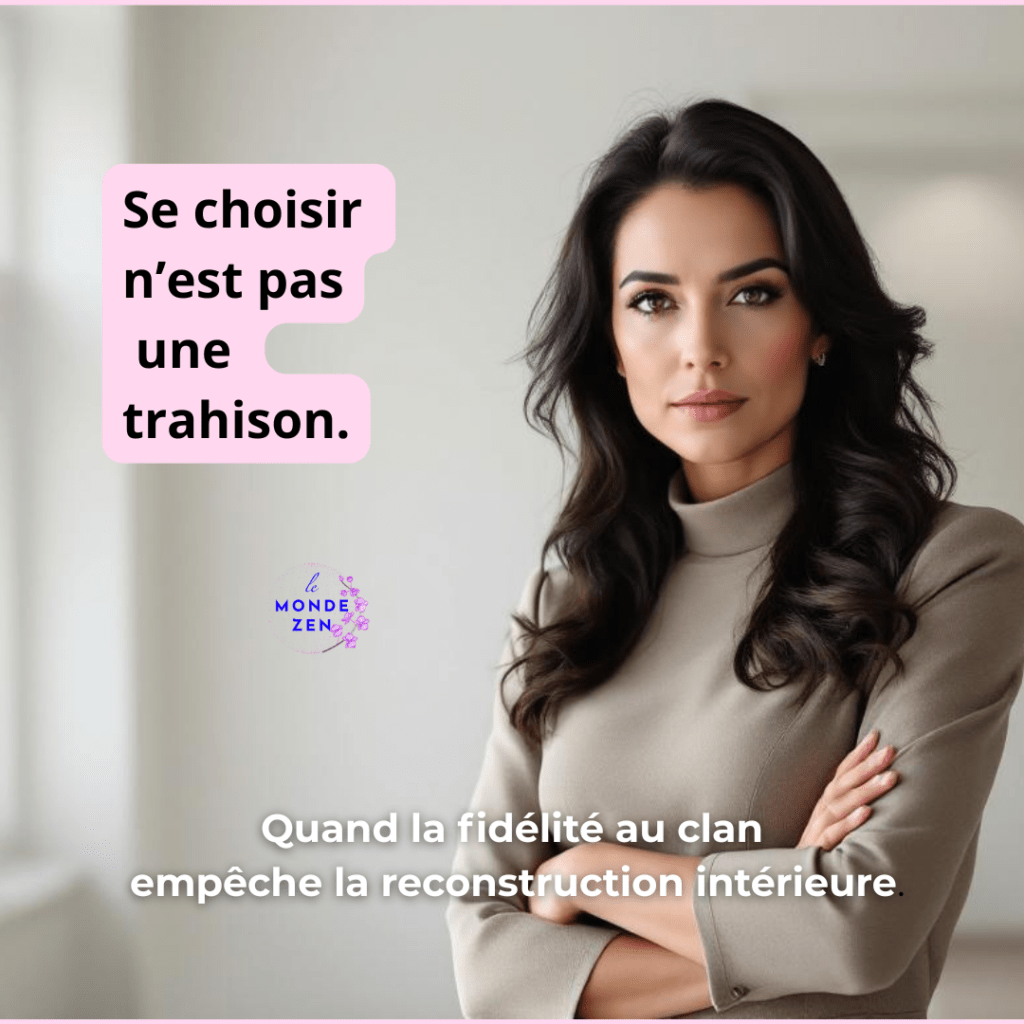 Se libérer des mémoires familiales, des loyautés familiales, est indispensables pour prendre sa place dans son monde familial, amoureux, professionnel