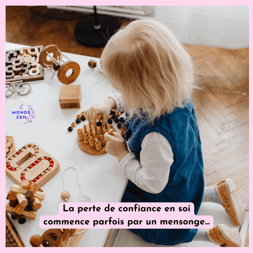 Pourquoi tu doutes toujours de toi ? peut-être l'as-tu appris dans ton enfance